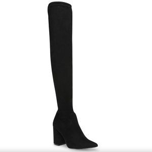Steve Madden Jacoby Thigh-High Over-The-Knee Boots, Size 8.5, FITS LIKE A 7
